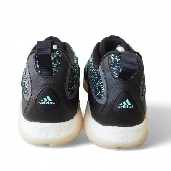 Adidas CodeChaos 21 Primeblue 'Black Acid Mint' Golf Shoes FW5614 Men's 11.5