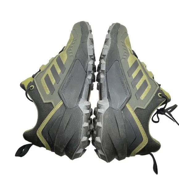 Adidas Hiking Shoes Size 7 Men's Terrex Swift R3 #GY5075 Black/Olive Green