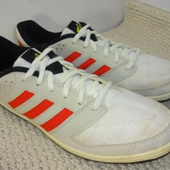 𝅺adidas Janeirinha Germany Mens Size 6.5 Ivory Soccor Sneaker Shoes M22442