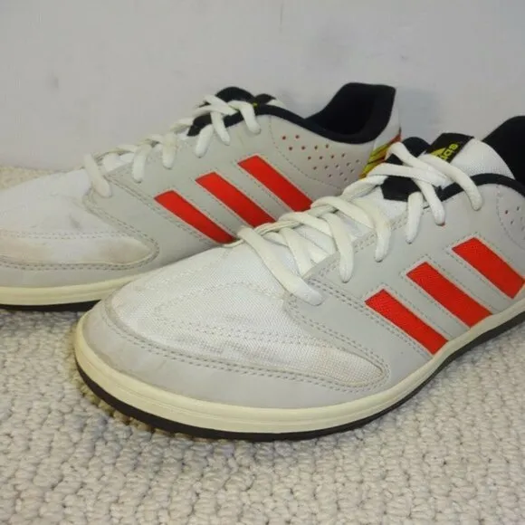 𝅺adidas Janeirinha Germany Mens Size 6.5 Ivory Soccor Sneaker Shoes M22442