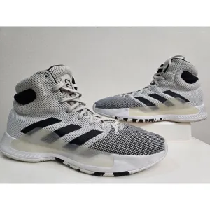 Adidas Men's Pro Bounce Madness BB8072 White Basketball Shoes Sneakers Size 12