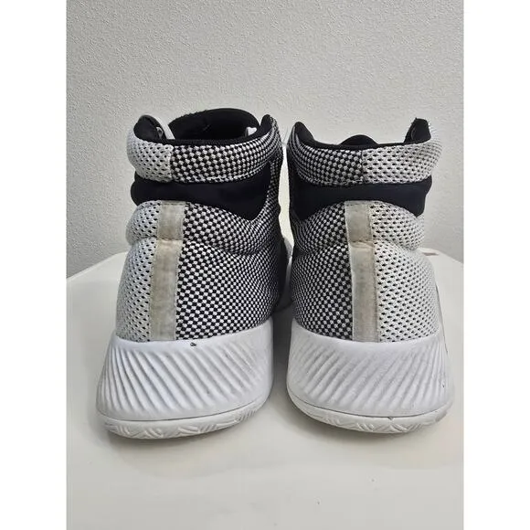 Adidas Men's Pro Bounce Madness BB8072 White Basketball Shoes Sneakers Size 12