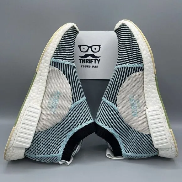adidas NMD CS1 Primeknit x Parley Mens Size 8 Shoes Athletic Blue Spirit 2018