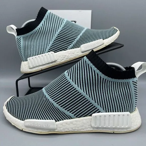 adidas NMD CS1 Primeknit x Parley Mens Size 8 Shoes Athletic Blue Spirit 2018