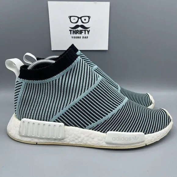 adidas NMD CS1 Primeknit x Parley Mens Size 8 Shoes Athletic Blue Spirit 2018