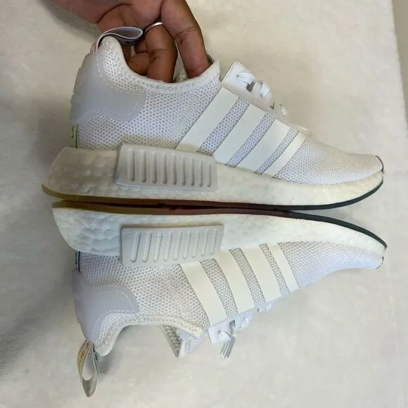 Adidas Nmd White Pride LGBTQ Sneakers New 5.5 Women