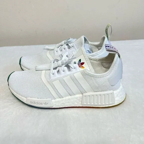 Adidas Nmd White Pride LGBTQ Sneakers New 5.5 Women
