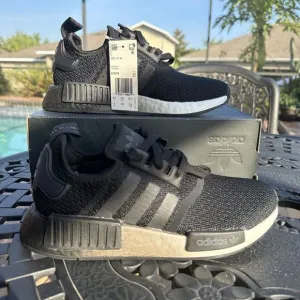 Adidas NMD_R1 Fading Glitch Women's Athletic Shoes Black EF4276 Size 6