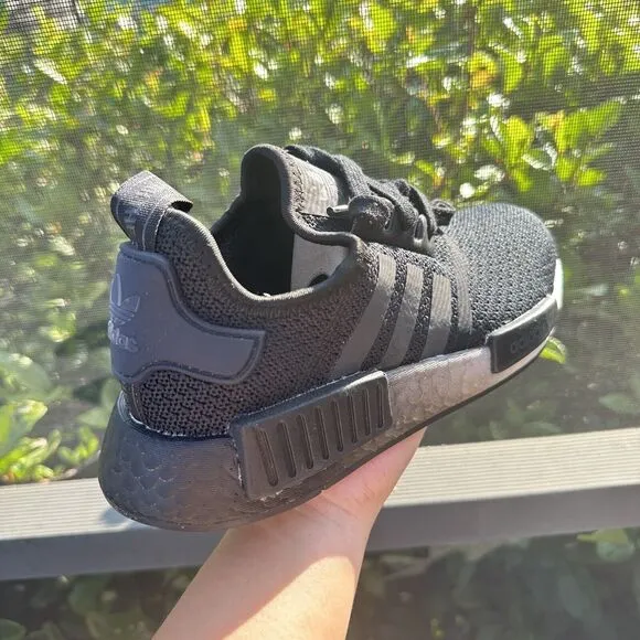 Adidas NMD_R1 Fading Glitch Women's Athletic Shoes Black EF4276 Size 6