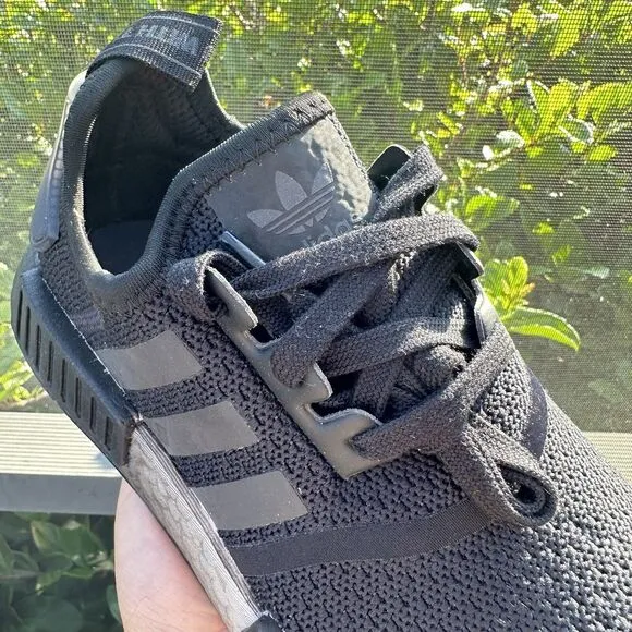 Adidas NMD_R1 Fading Glitch Women's Athletic Shoes Black EF4276 Size 6