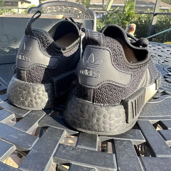 Adidas NMD_R1 Fading Glitch Women's Athletic Shoes Black EF4276 Size 6