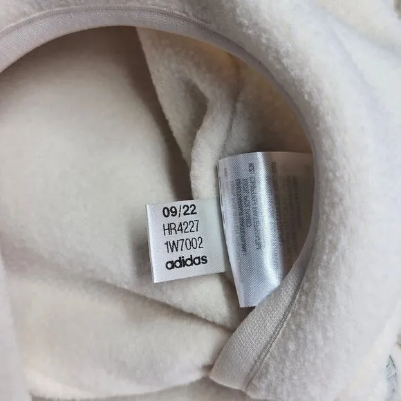 adidas Originals Adventure Reversible Polar Fleece Wonder White / Dark Green NWT