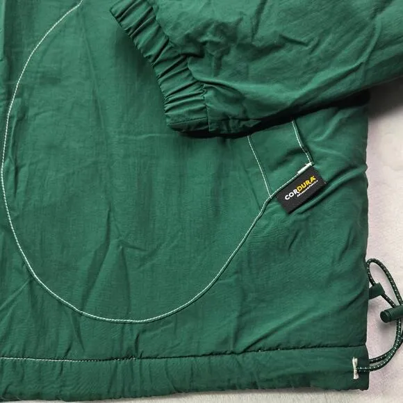 adidas Originals Adventure Reversible Polar Fleece Wonder White / Dark Green NWT