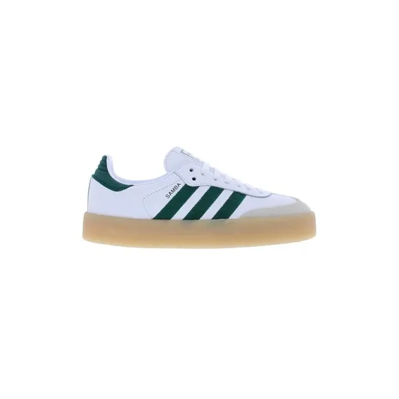 ADIDAS Originals Sambae Samba W Casual Shoes Womens 10 White Green Gum WIDE