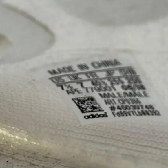 adidas Originals White Athletic Shoes