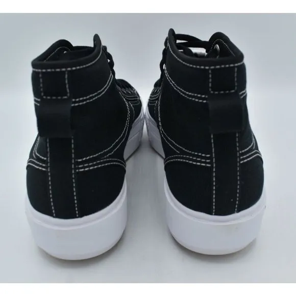 Adidas Originals Women's Nizza Trek Black White Sneaker Boots Shoes Size 9.5