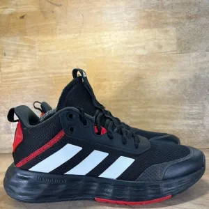 Adidas Own The Game 2.0 Mens Size 8.5 Basketball Shoes Sneakers Black Red H00471