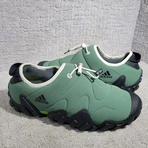 Adidas Radlander Men's Size US 9 Black Green Casual Moc Shoes IF1942