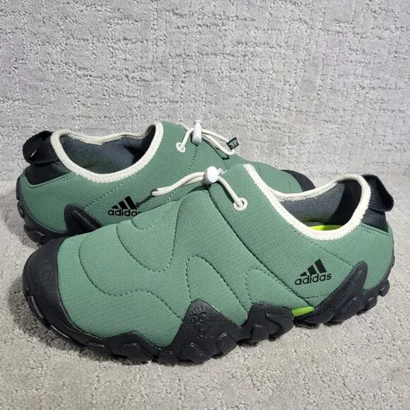 Adidas Radlander Men's Size US 9 Black Green Casual Moc Shoes IF1942