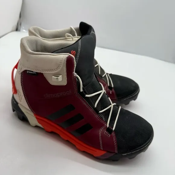 Adidas Terrex Choleah Womens 9.5 Primaloft Boots Hiking Snow Shoes Blue Ankle