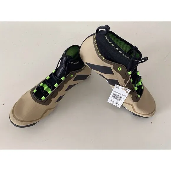 Adidas The Gravel Shoe Biking Hiking GX1664 Men’s Sz 9 Women’s 10 Beige Black