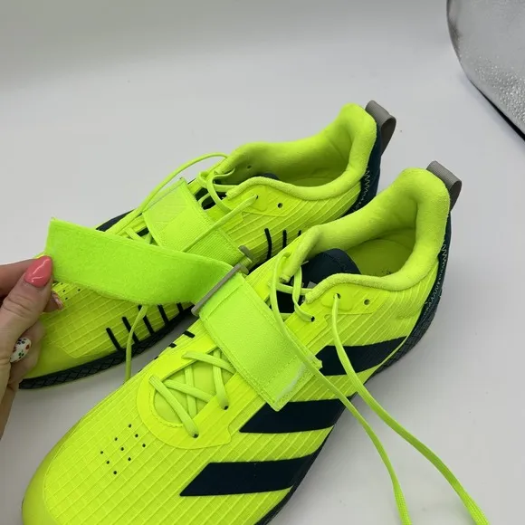 Adidas The Total Shoes Mens 10.5 Yellow Training Zero Drop HP6561 SB0196
