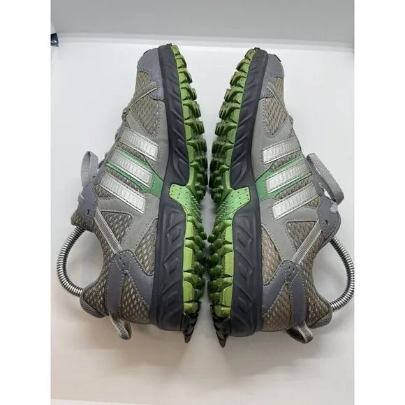Adidas Trasher 2 Womens Shoes 9 Sneakers Running Walking Hiking Golf Gray Green