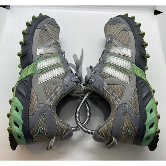 Adidas Trasher 2 Womens Shoes 9 Sneakers Running Walking Hiking Golf Gray Green