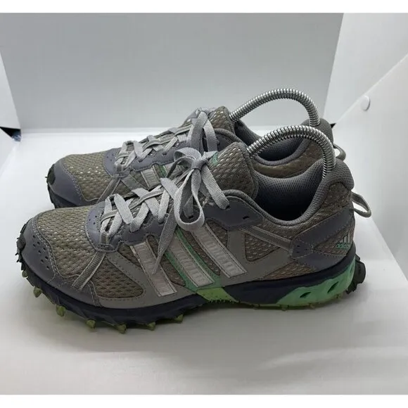 Adidas Trasher 2 Womens Shoes 9 Sneakers Running Walking Hiking Golf Gray Green