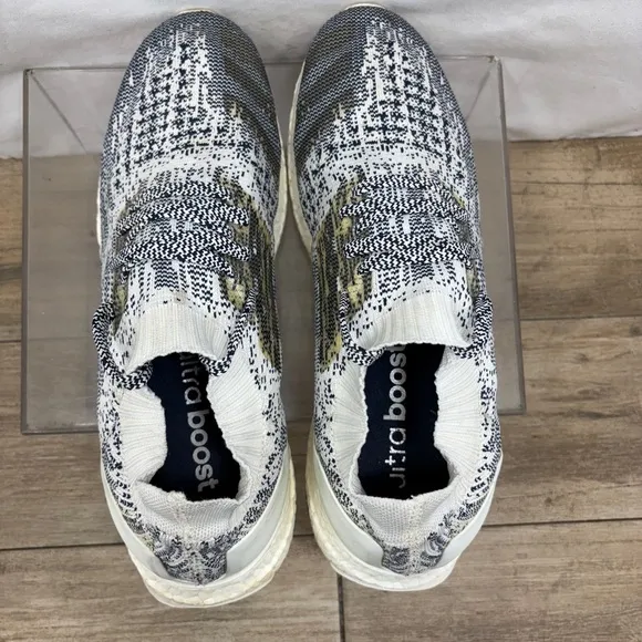 Adidas Ultra Boost Uncaged Oreo Non Dyed White Navy Blue Shoes BA9616