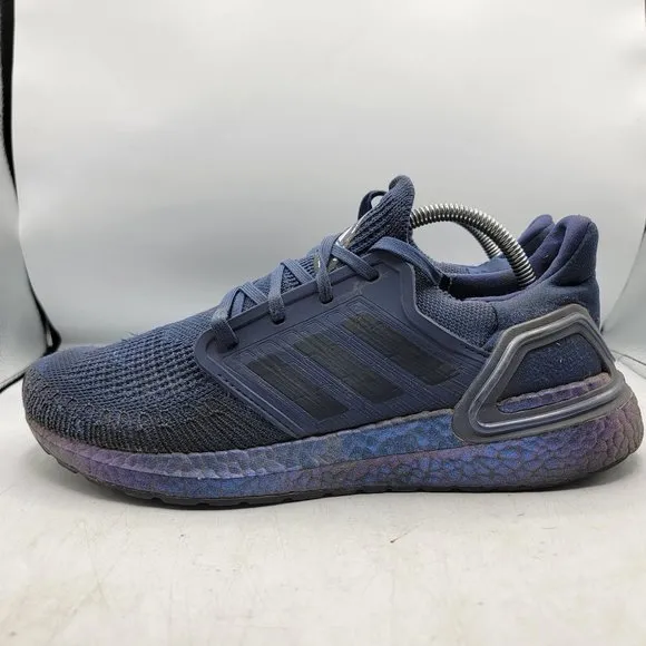 adidas UltraBoost 20 x ISS US National Lab Low Tech Indigo Mens 10 Shoes FV8450