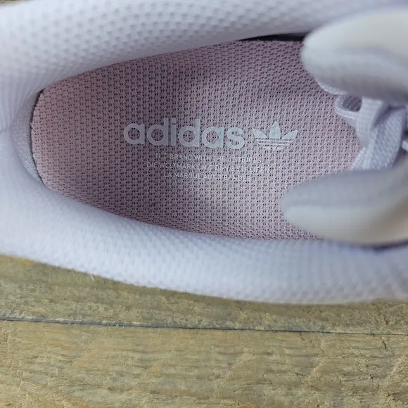adidas Women's Superstar Originals Cloud White/Clear Iridescent Pink