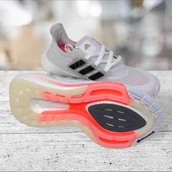 adidas Women’s UltraBoost 21 Running Training White Tokyo 2021 S23840 - Size 5.5