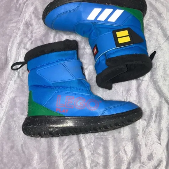 Adidas x Legos Snow Boots