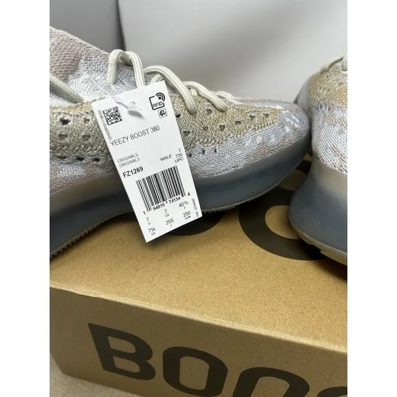 Adidas Yeezy Boost 380 Pepper Non-Reflective FZ1269 Shoes Size 7.5