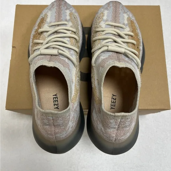 Adidas Yeezy Boost 380 Shoes Sneakers Mens 9.5 Non Reflective Pepper