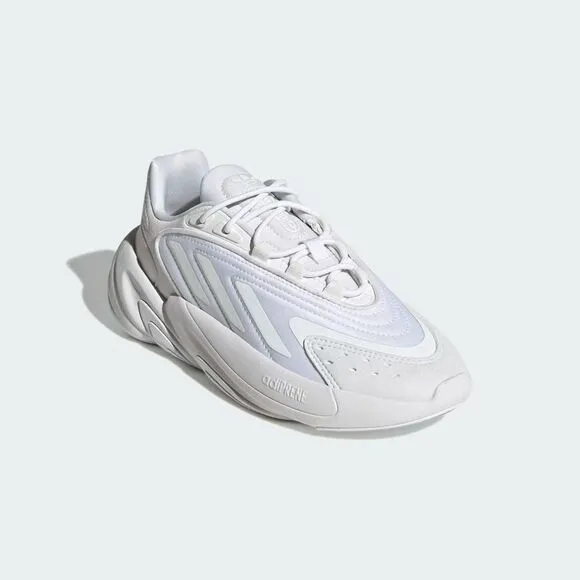 Adidas Original Ozelia H03132 Shoes Big Kids White Lace Up Casual Sneaker NR7602