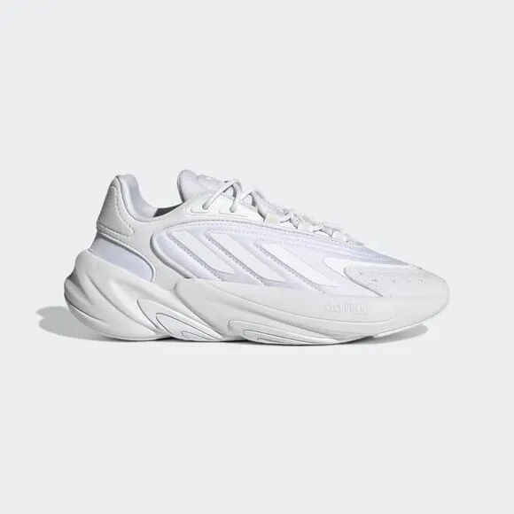 Adidas Original Ozelia H03132 Shoes Big Kids White Lace Up Casual Sneaker NR7602