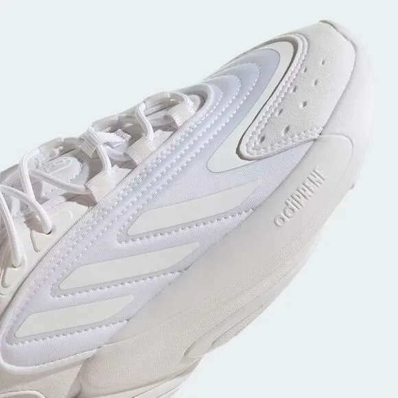 Adidas Original Ozelia H03132 Shoes Big Kids White Lace Up Casual Sneaker NR7602
