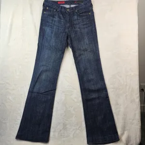 AG Adriano Goldschmied Jeans the Elite Women’s 26R USA Made Dark Denim bootcut
