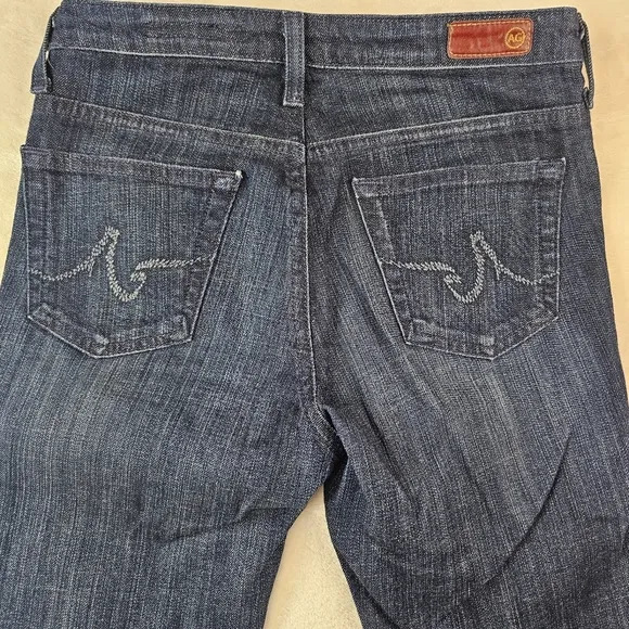 AG Adriano Goldschmied Jeans the Elite Women’s 26R USA Made Dark Denim bootcut