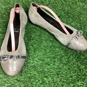 AGL Cap Toe Ballet Flats Beige Cap Toe 36
