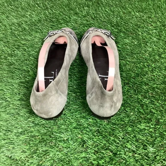 AGL Cap Toe Ballet Flats Beige Cap Toe 36