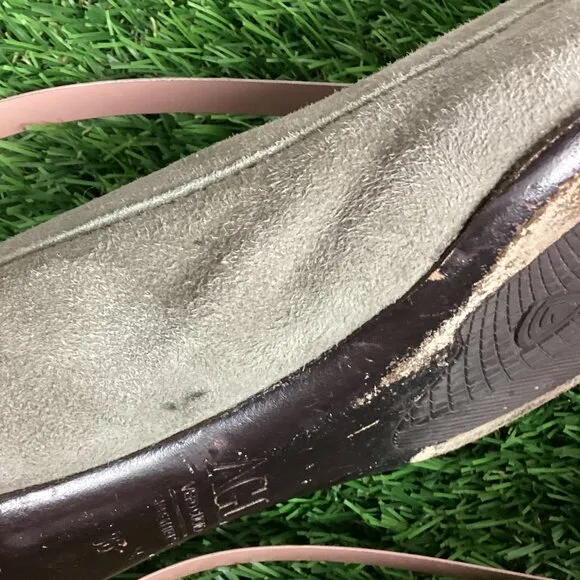 AGL Cap Toe Ballet Flats Beige Cap Toe 36