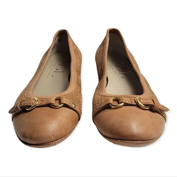 AGL Leather Slip On Shoes
