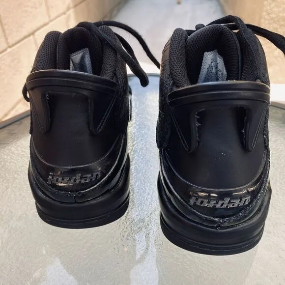 Air Jordan Dub Zero Triple Black Size 6Y Sneakers