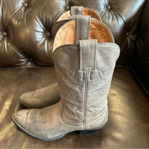 Alberta Boots men’s cowboy leather boots size 10 D (Regular Width)