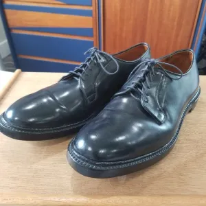 ALDEN Bootmaker Edition Size 11 B/D Black Leather