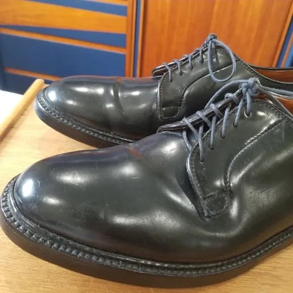 ALDEN Bootmaker Edition Size 11 B/D Black Leather