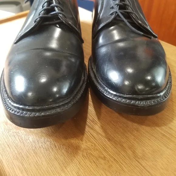 ALDEN Bootmaker Edition Size 11 B/D Black Leather